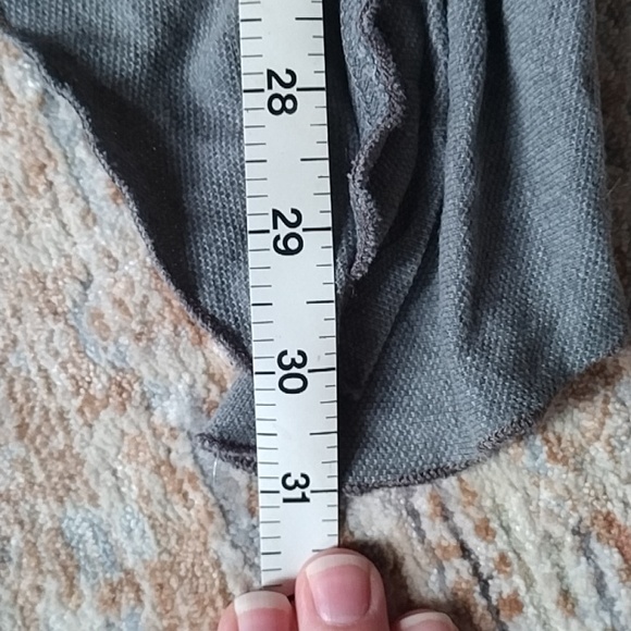 SILK WORM Gray Plaid Patchwork Scarf - Handmade one-of-a-kind - Picture 6 of 7